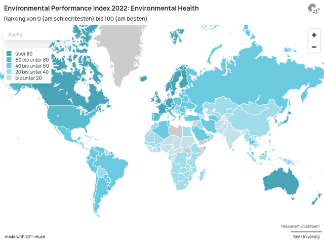 Environmental Performance Index: Environmental Health