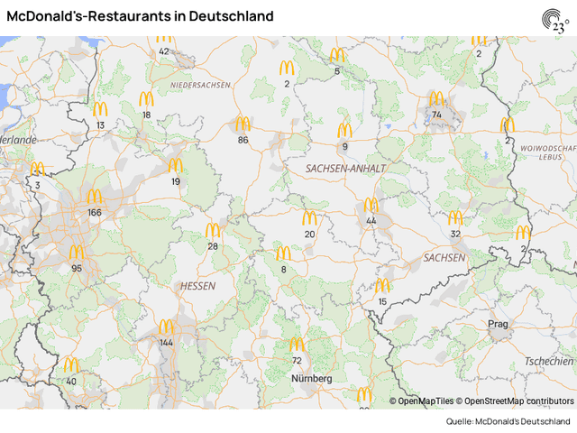 McDonald's-Restaurants in Deutschland